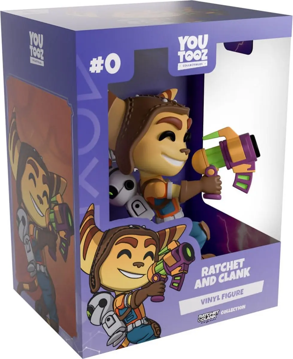 Youtooz Ratchet & Clank Vinyl Figure 10cm - Multi - afbeelding 5 van 6