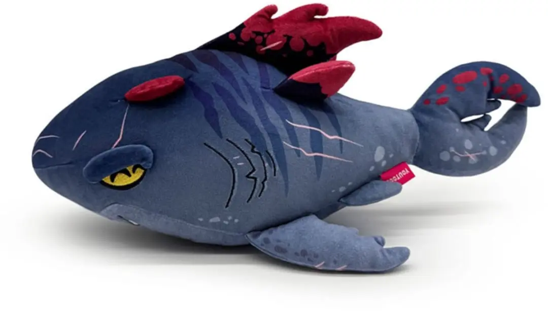 Youtooz Sea of Thieves Shadowmaw Megalodon Pluche - 23 cm - Multi - afbeelding 3 van 6
