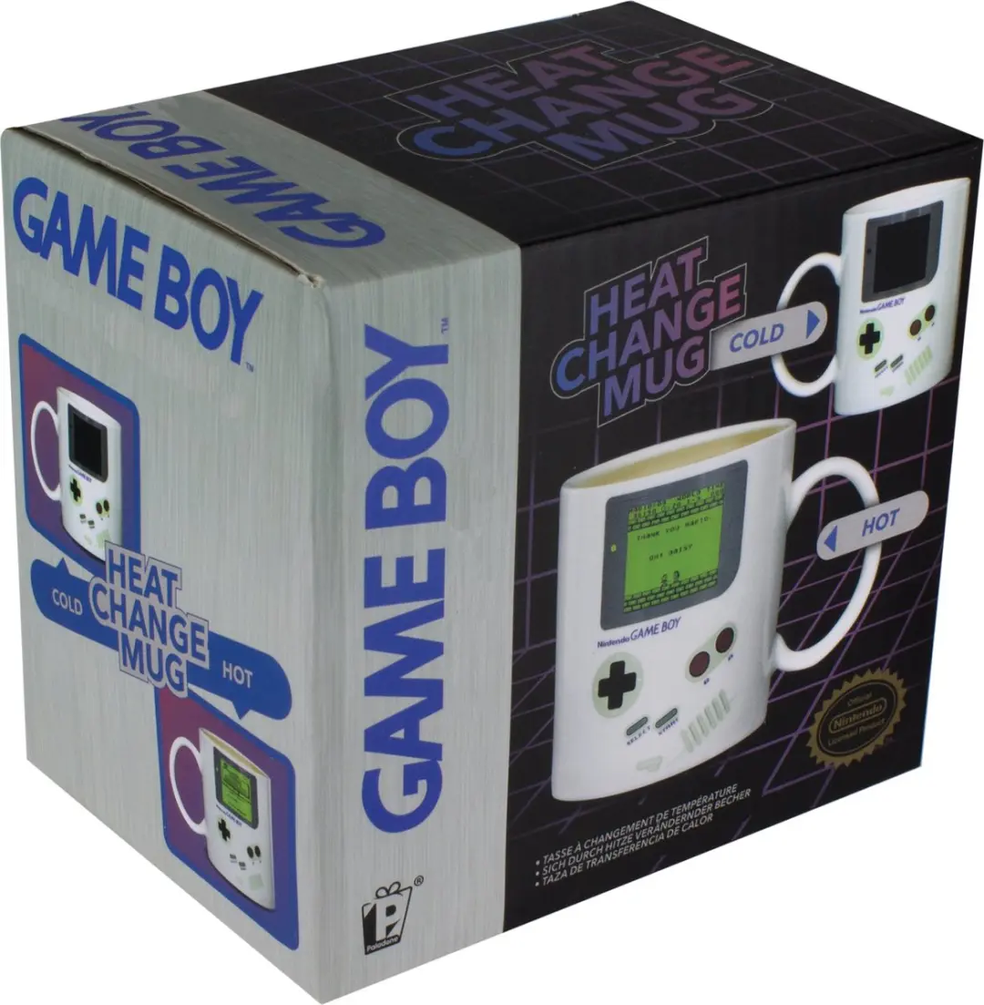 Paladone Game Boy Warmtegevoelige Mok 290ml - Officieel Nintendo