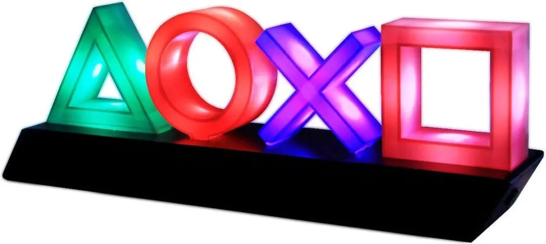 Paladone PlayStation Icons Light Officieel Gelicentieerd RGB Lamp - 3 Modi