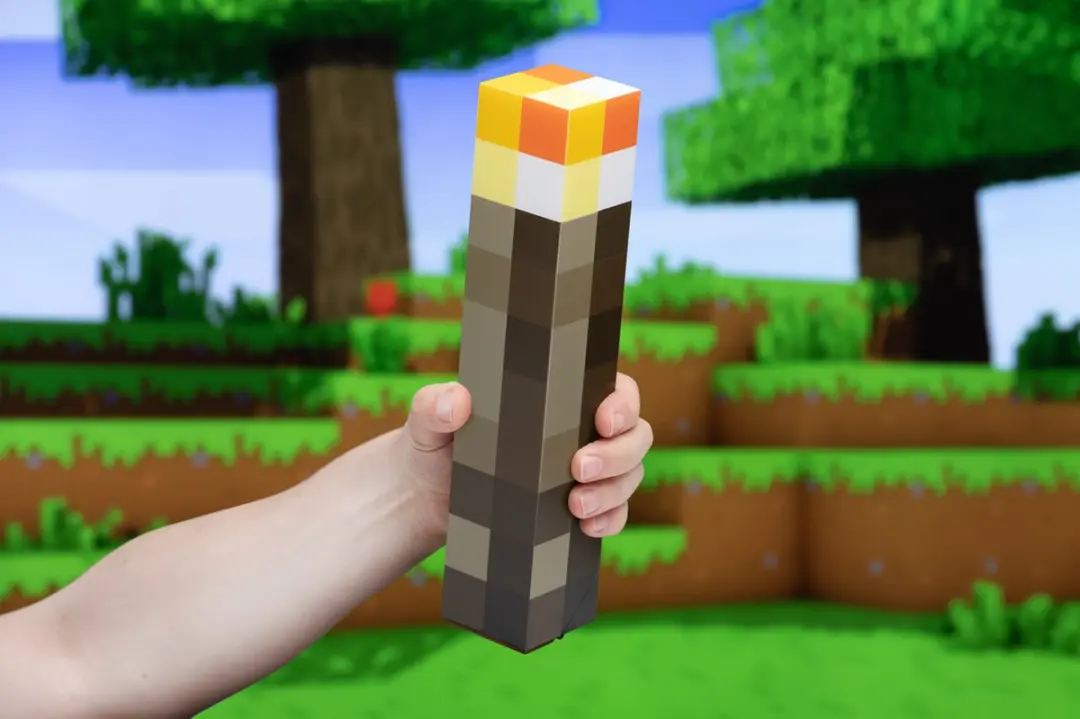 Paladone Minecraft Fakkel Lamp - Multicolor - 30W