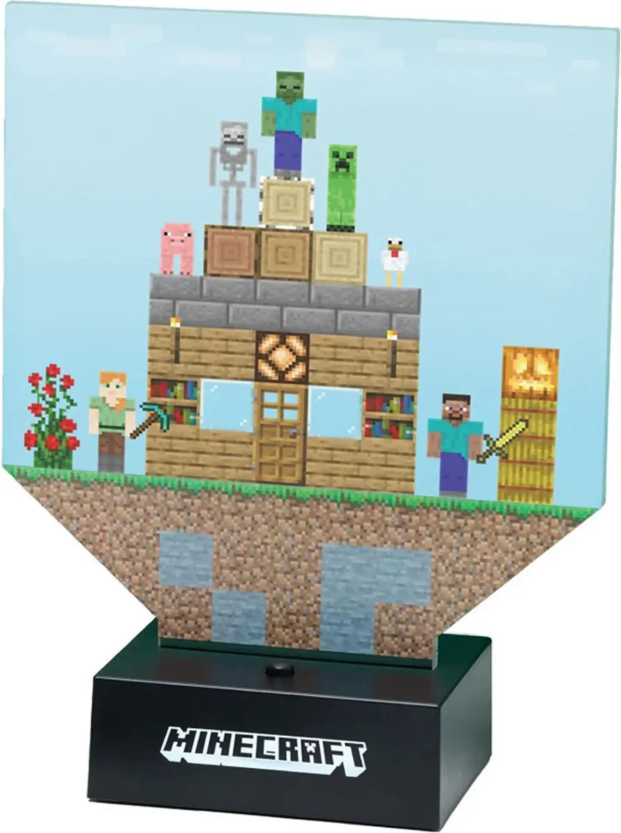 Paladone Minecraft Build a Level Tafellamp