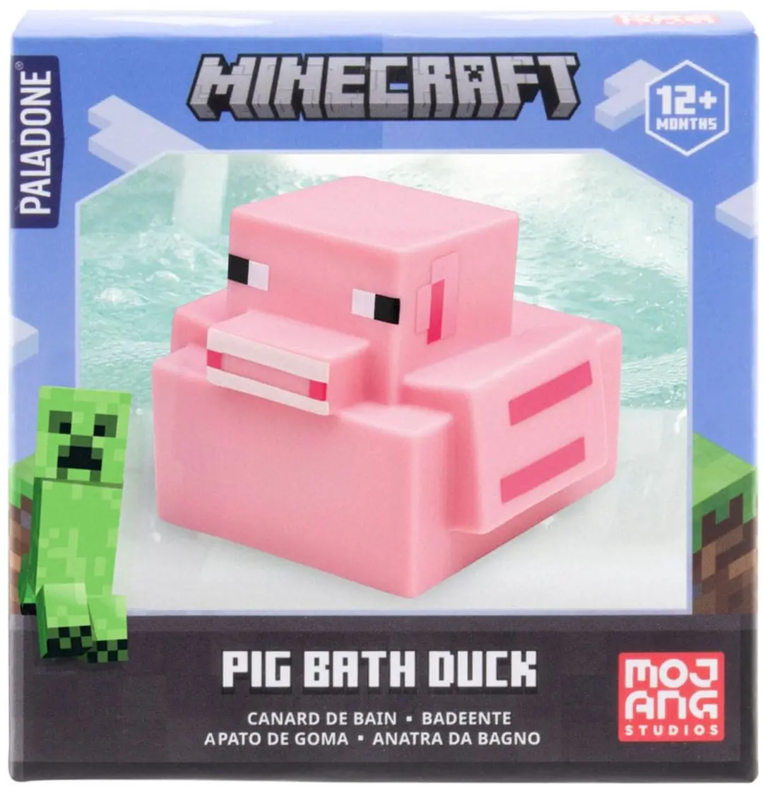 Paladone Minecraft Pig Badeend - Multi