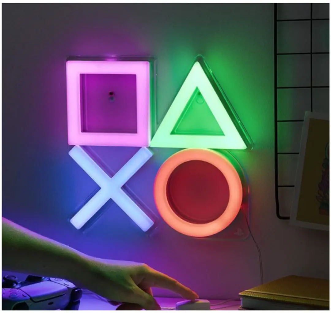 Paladone PlayStation Icons Muurlamp - 1 Lichtpunt - USB