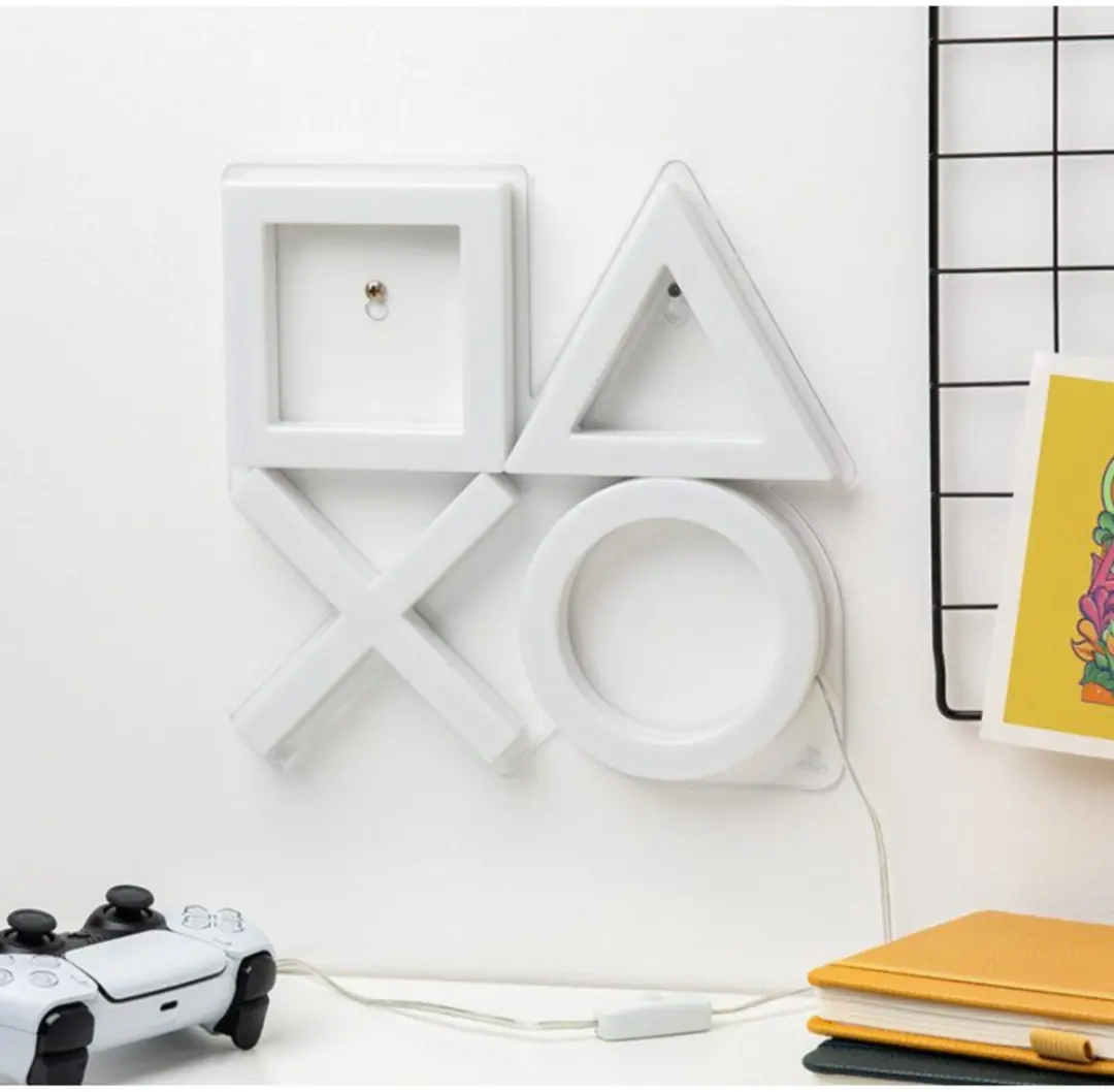 Paladone PlayStation Icons Muurlamp - 1 Lichtpunt - USB
