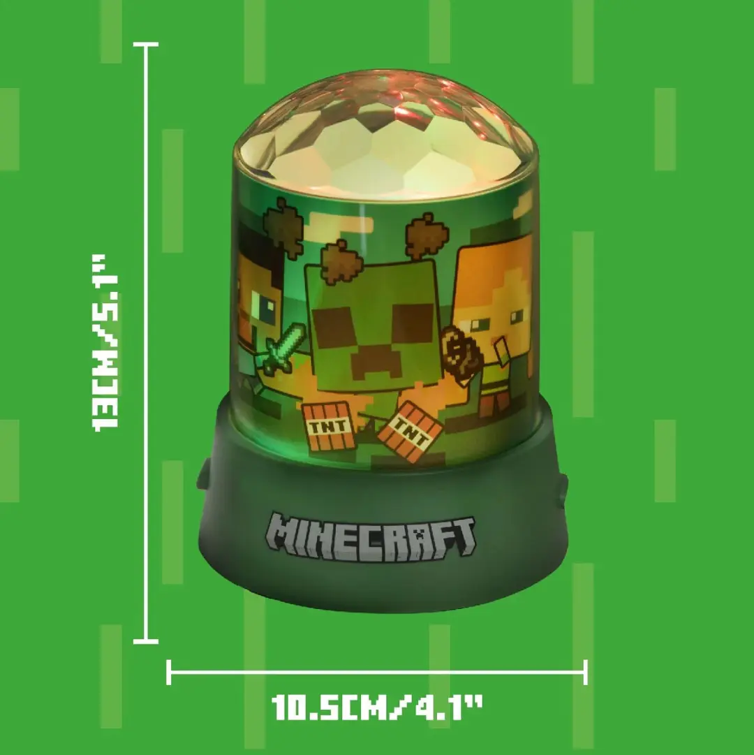 Paladone Minecraft Projectielamp - RGB Multi