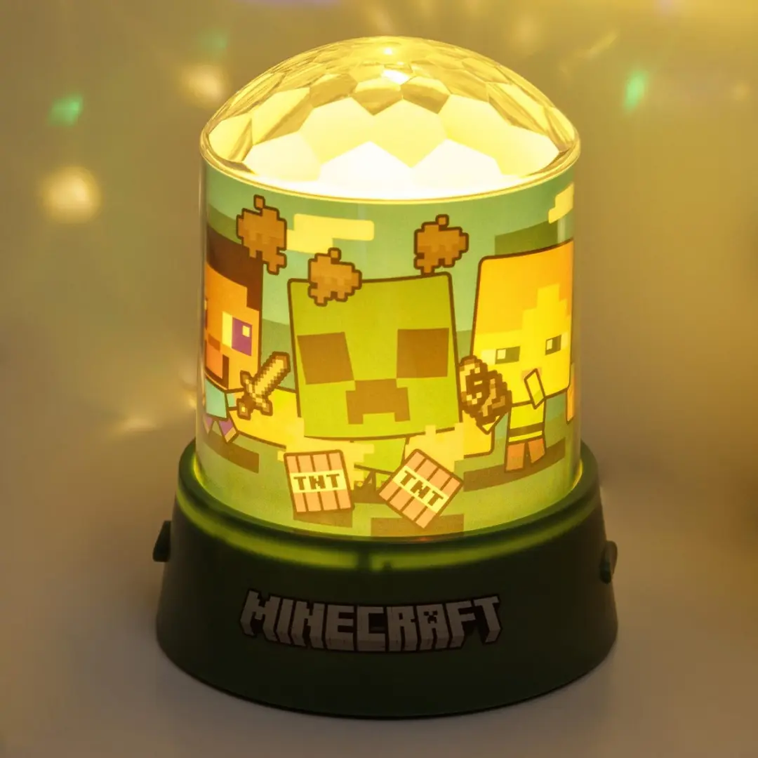 Paladone Minecraft Projectielamp - RGB Multi