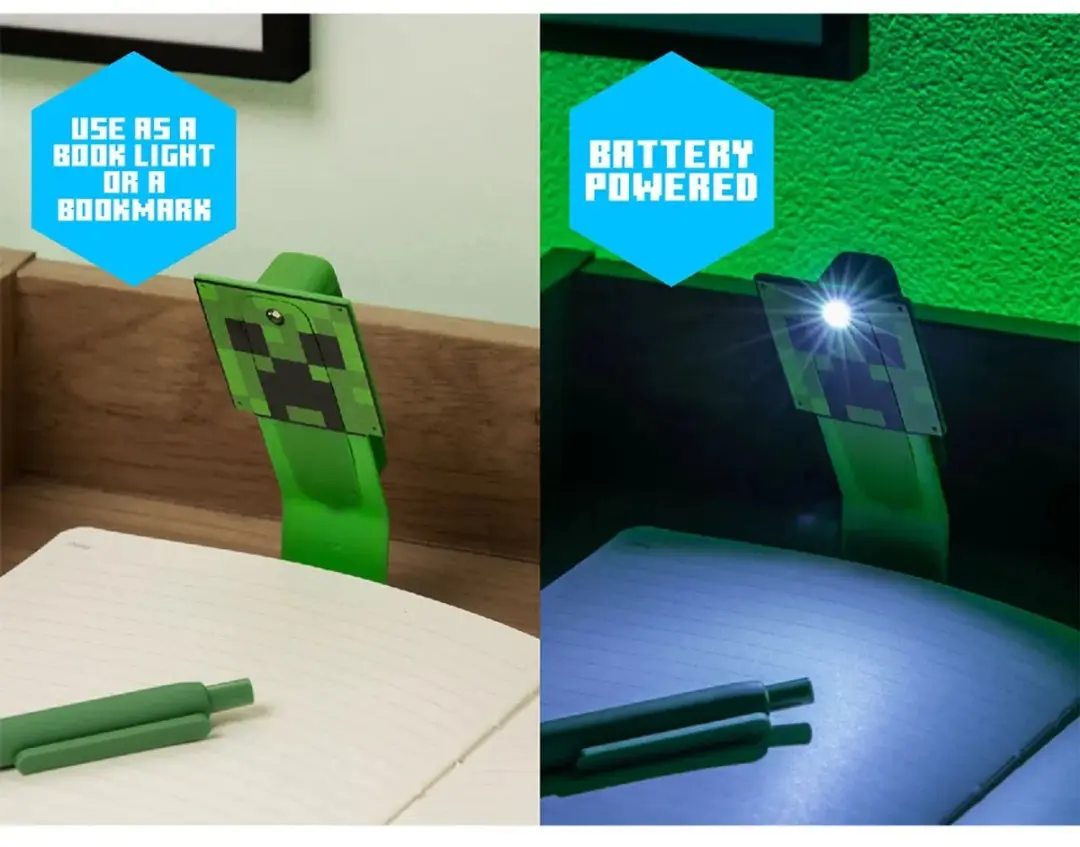 Paladone Minecraft Creeper Leeslamp Groen