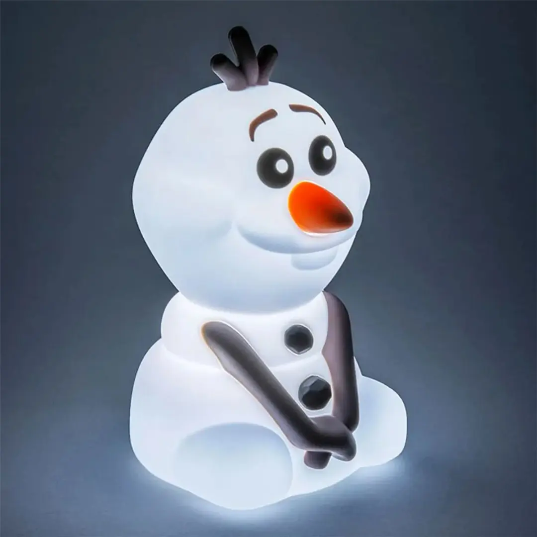 Paladone Olaf SquishyGlo Nachtlamp - 19,3 cm - Wit licht