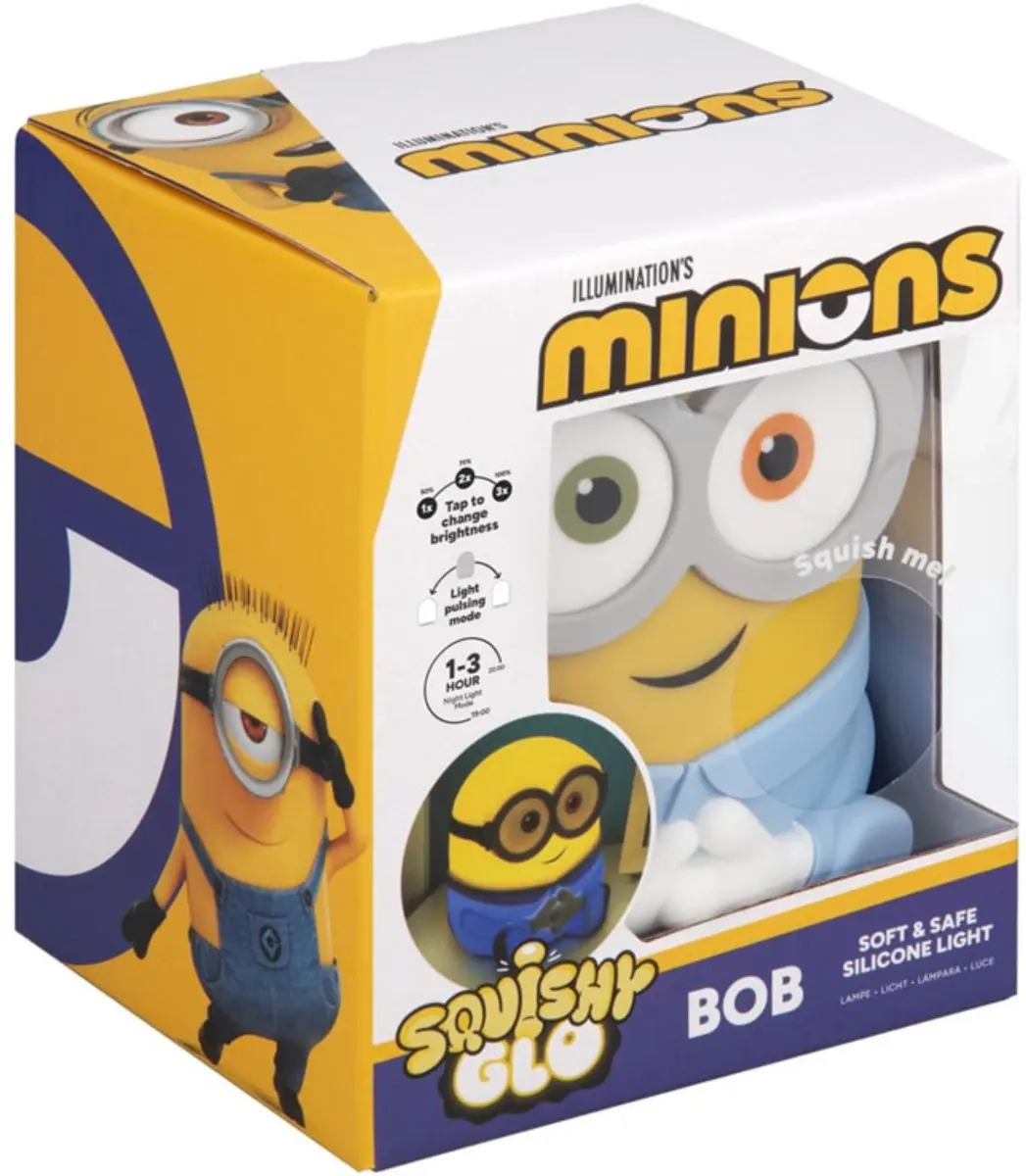 Paladone Minions Bob SquishyGlo Nachtlamp - Oplaadbaar