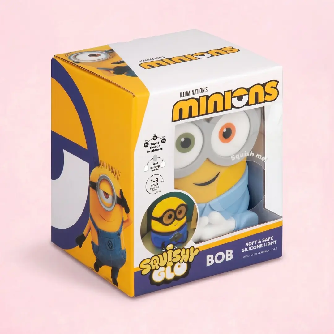 Paladone Minions Bob SquishyGlo Nachtlamp - Oplaadbaar