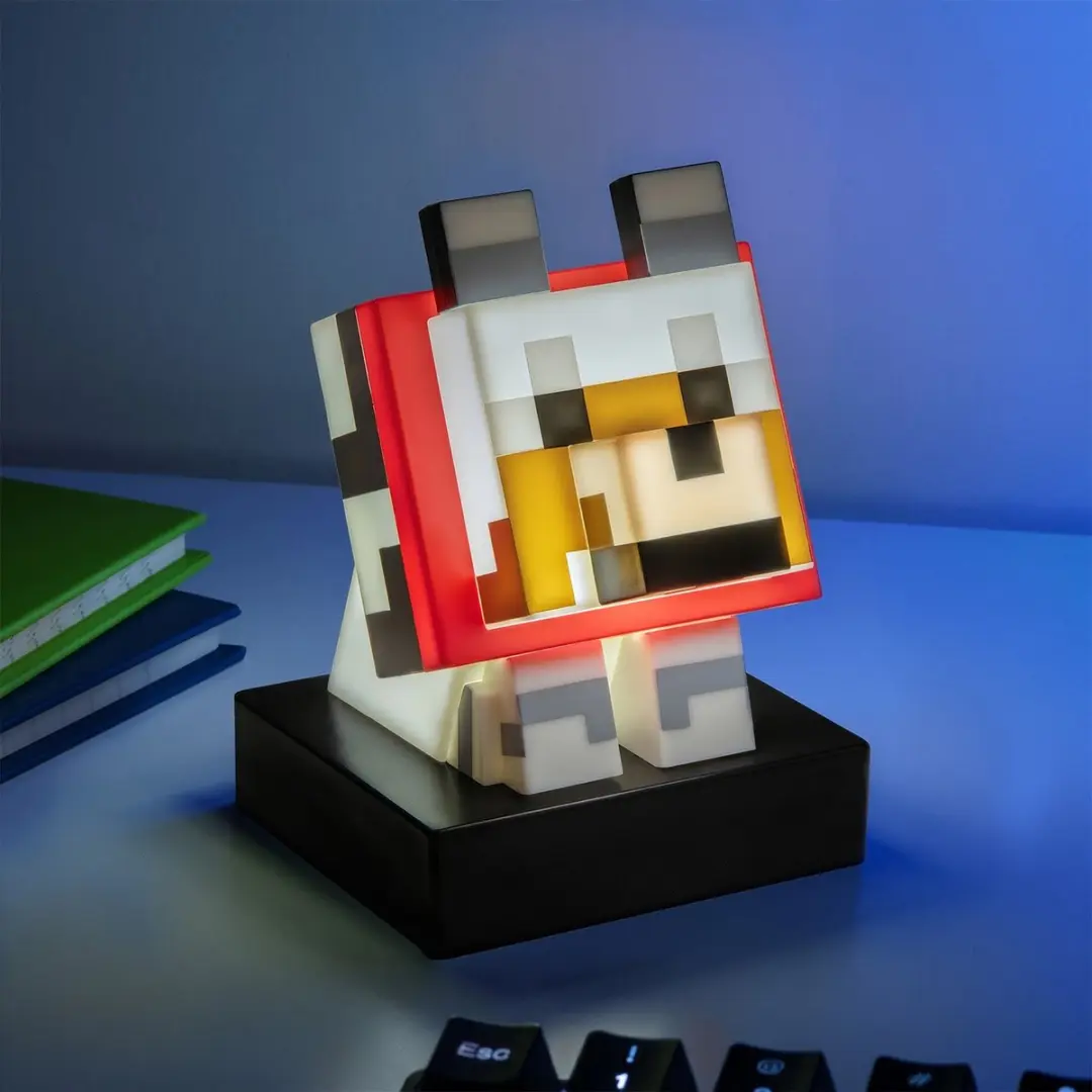 Paladone Minecraft Wolf Lamp