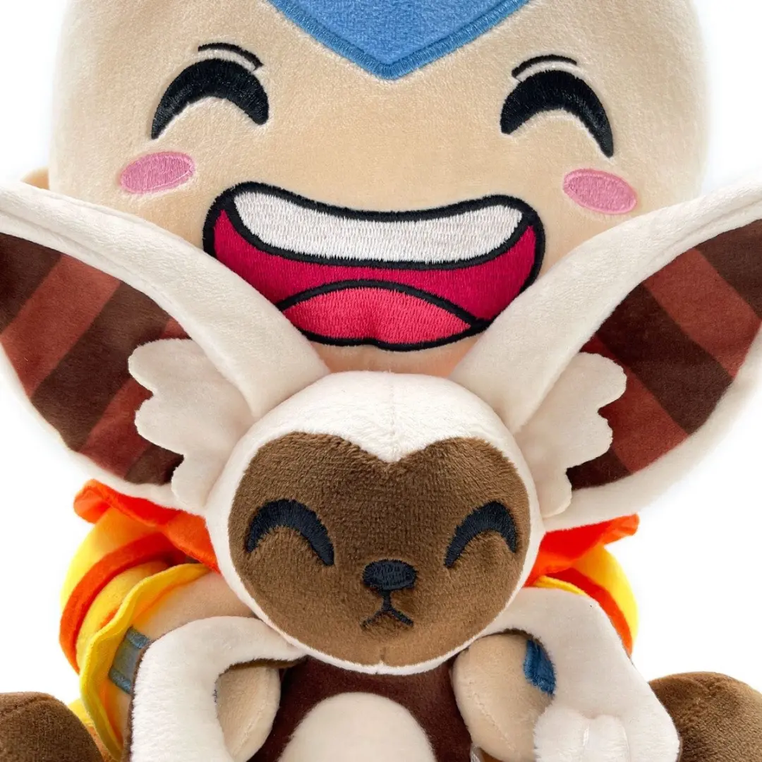 Youtooz Avatar The Last Airbender Aang & Momo Knuffel 30cm - Multi - afbeelding 3 van 6