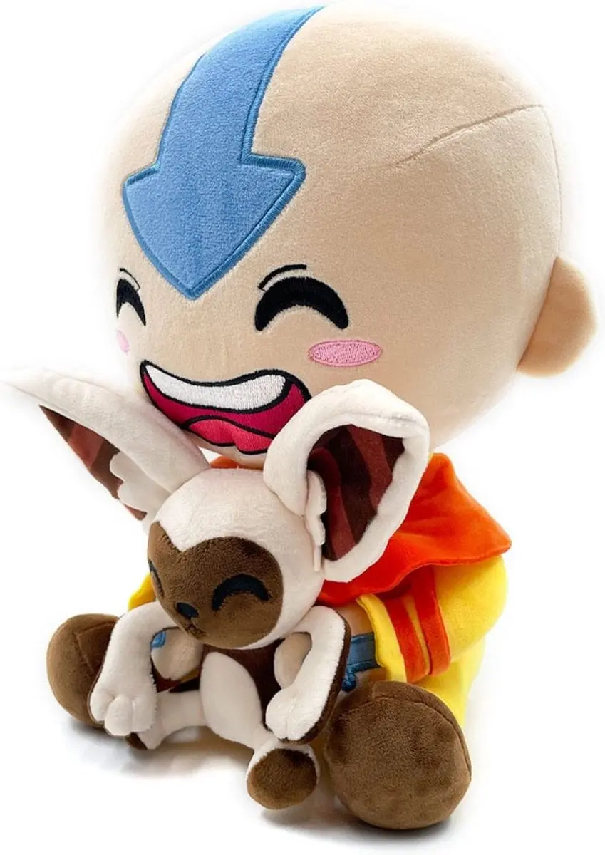 Youtooz Avatar The Last Airbender Aang & Momo Knuffel 30cm - Multi - afbeelding 2 van 6