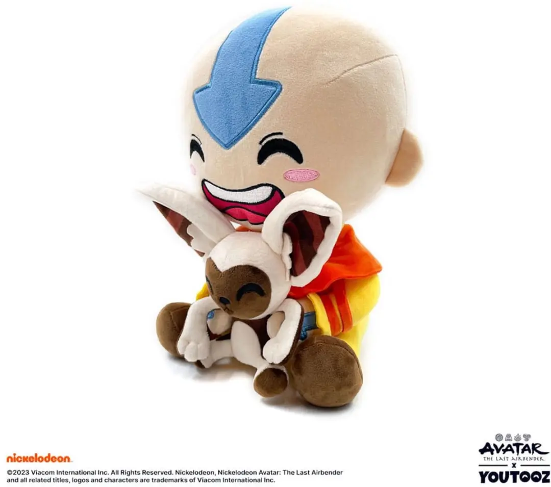 Youtooz Avatar The Last Airbender Aang & Momo Knuffel 30cm - Multi - afbeelding 5 van 6