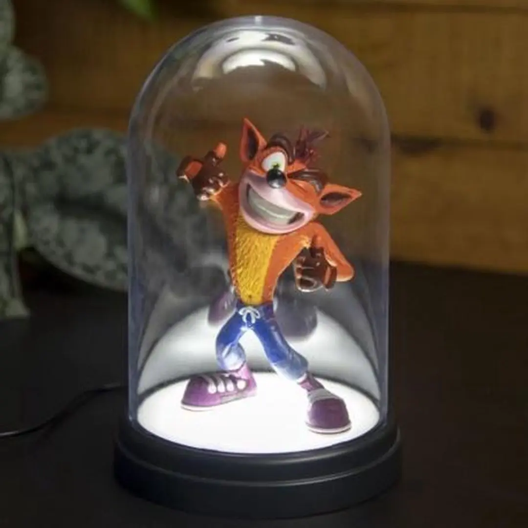 Paladone Crash Bandicoot Bell Jar Light - Veelkleurig