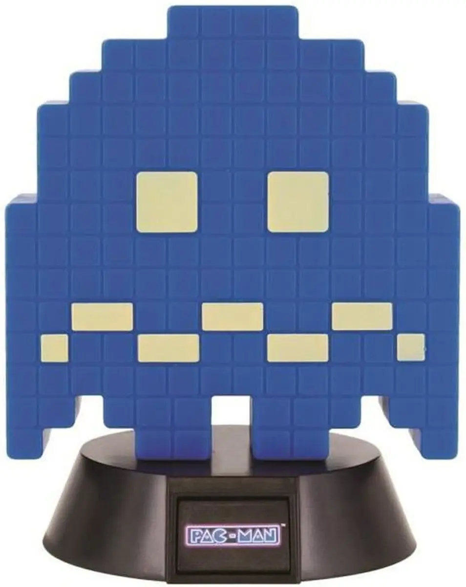 Paladone Pac-Man Mini Nachtlamp Blauw Licht - 10cm