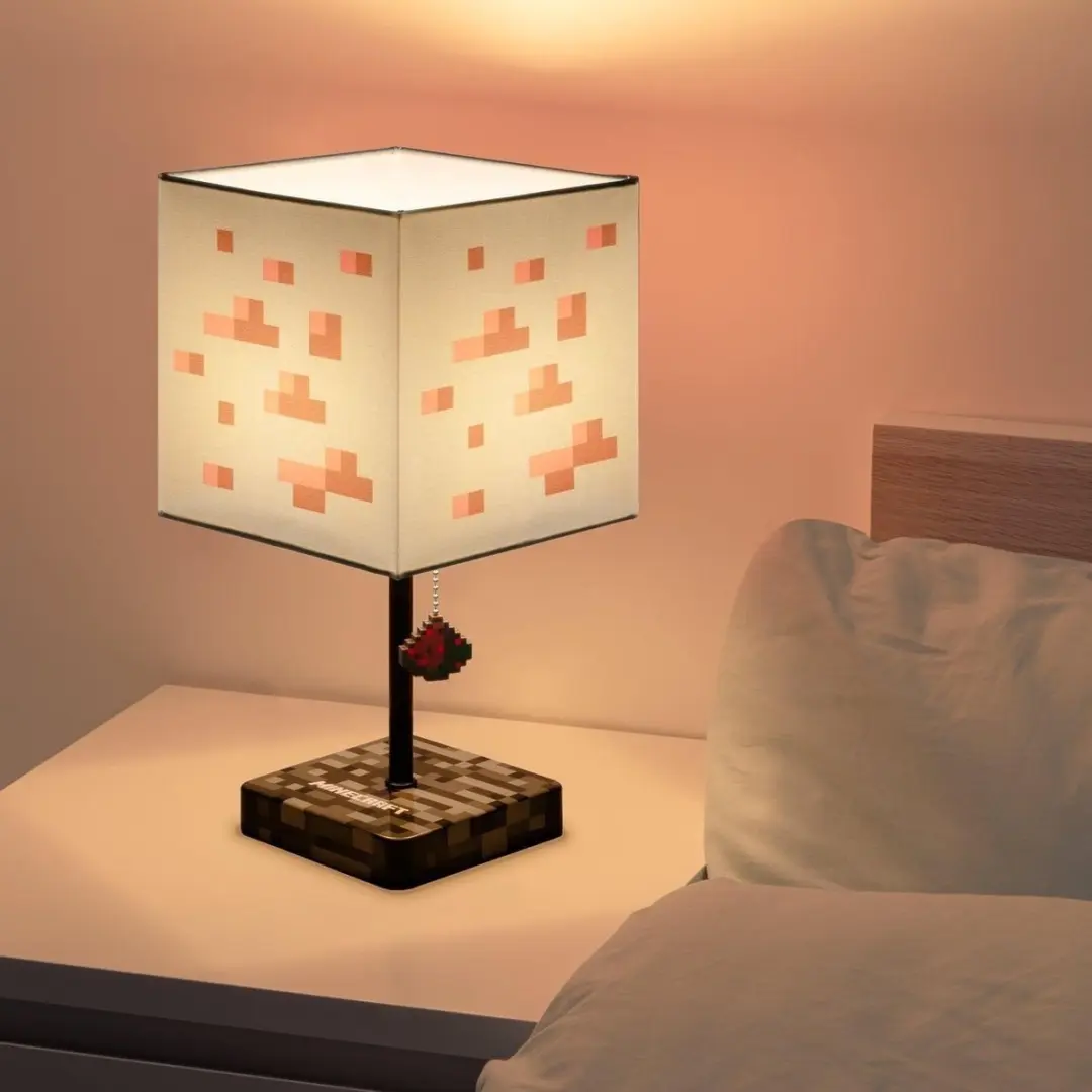 Paladone Minecraft Redstone LED Nachtlamp - Warm wit