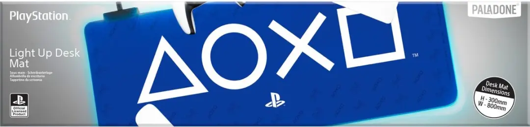 Paladone PlayStation Light Up Desk Mat