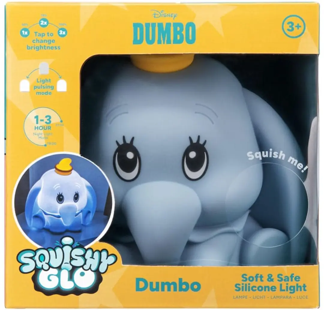 Paladone Disney Dumbo SquishyGlo Nachtlampje - Oplaadbaar