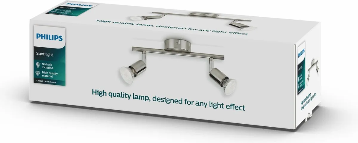 Philips Limbali Opbouwspot 2-lichts