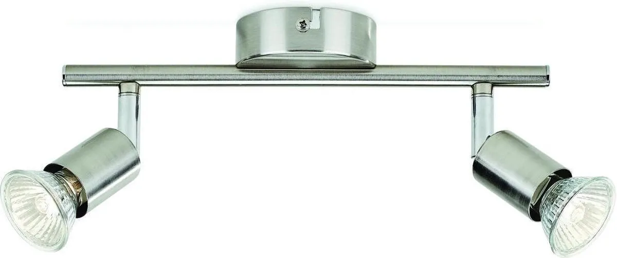 Philips Limbali Opbouwspot 2-lichts - Nikkel