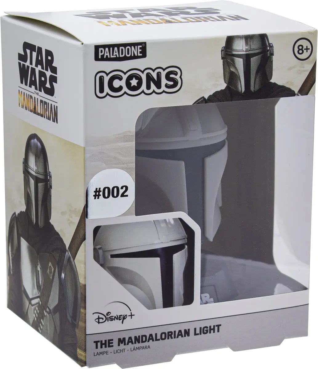 Paladone Star Wars The Mandalorian Icon Tafellamp - Multicolour