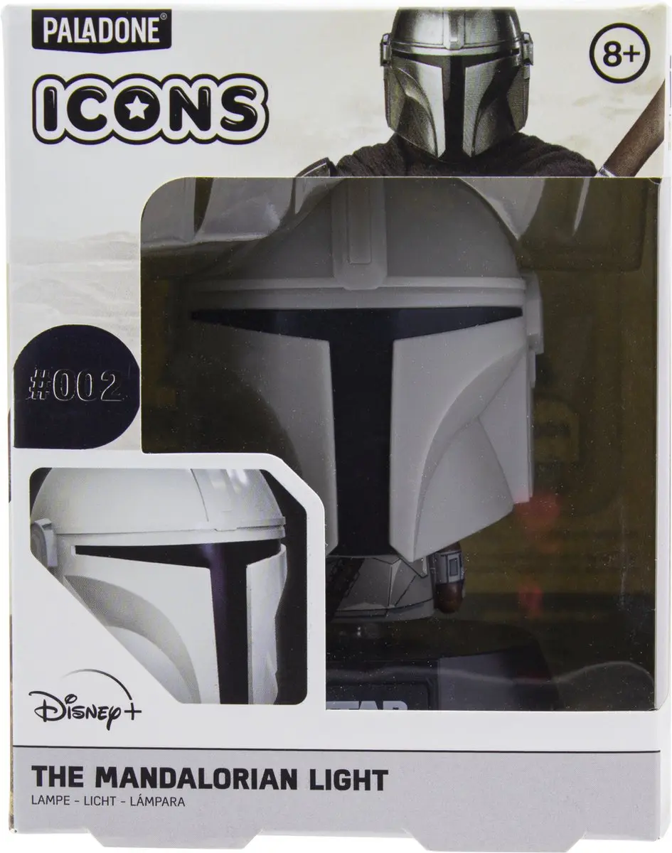 Paladone Star Wars The Mandalorian Icon Tafellamp - Multicolour