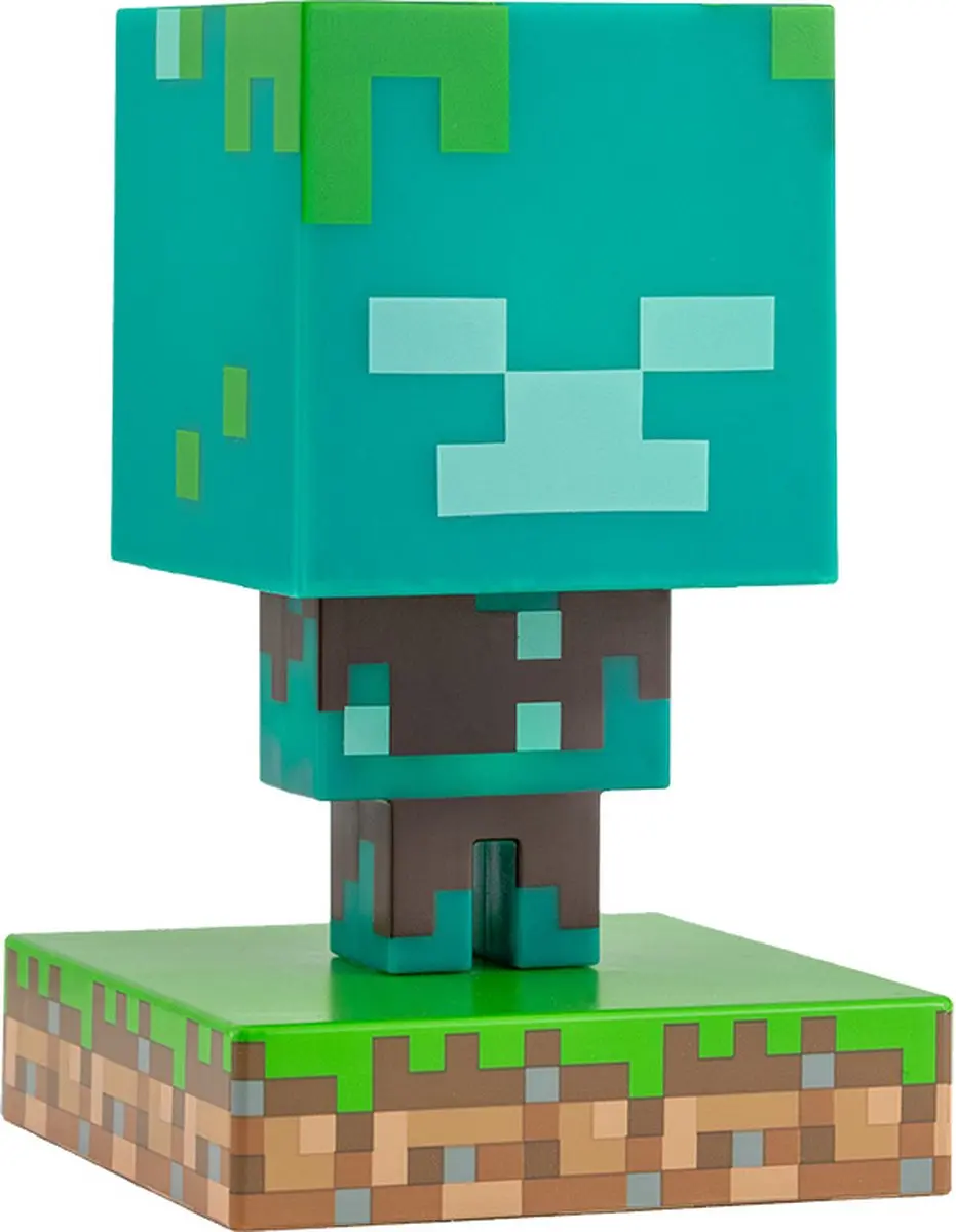 Paladone Minecraft Drowned Zombie Icon Light