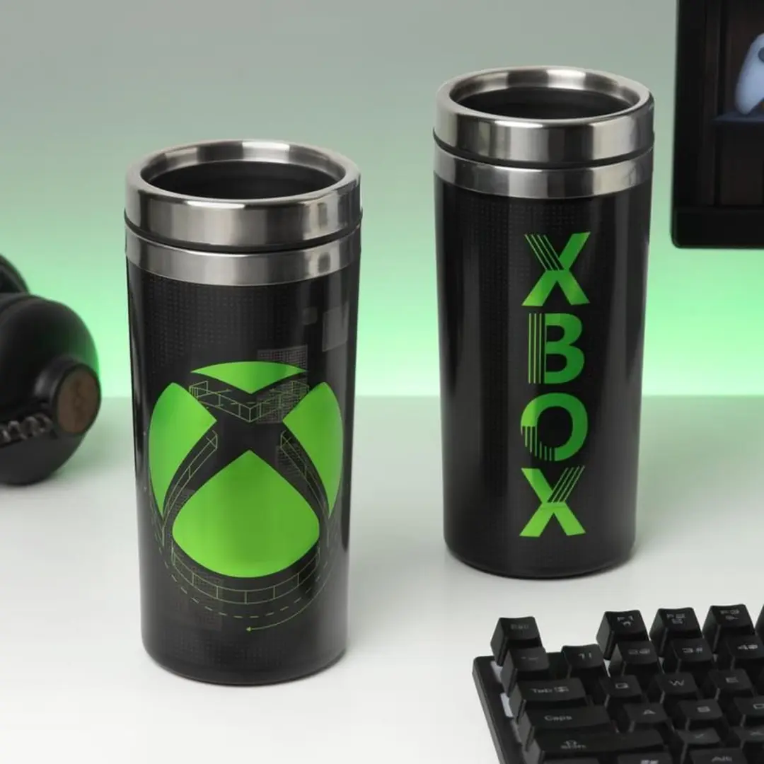 Paladone XBOX Travel Mug PP10504XB - 450ml - Groen/Zwart