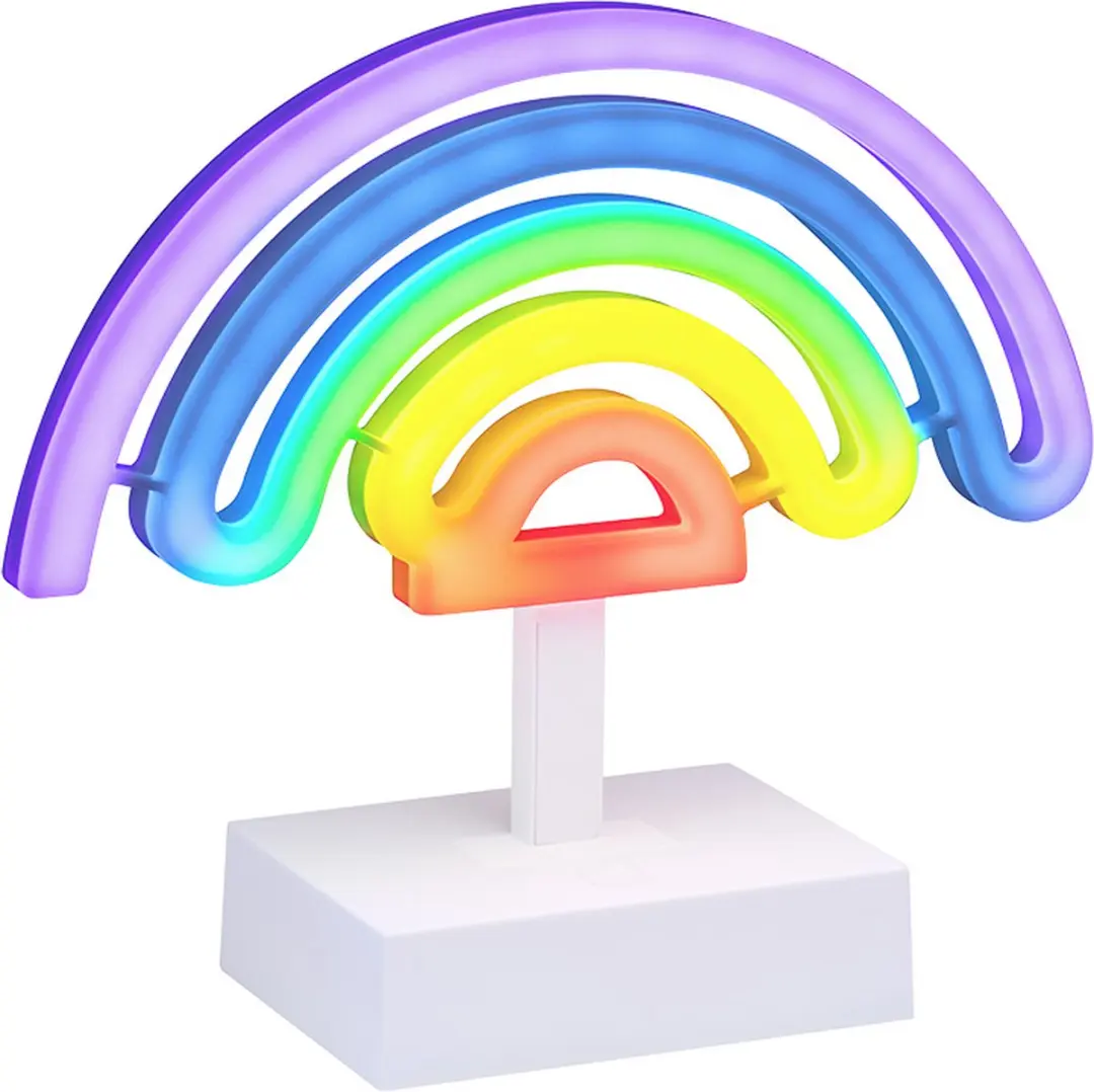 Paladone Neon Regenbooglamp RGB - Tafelmodel