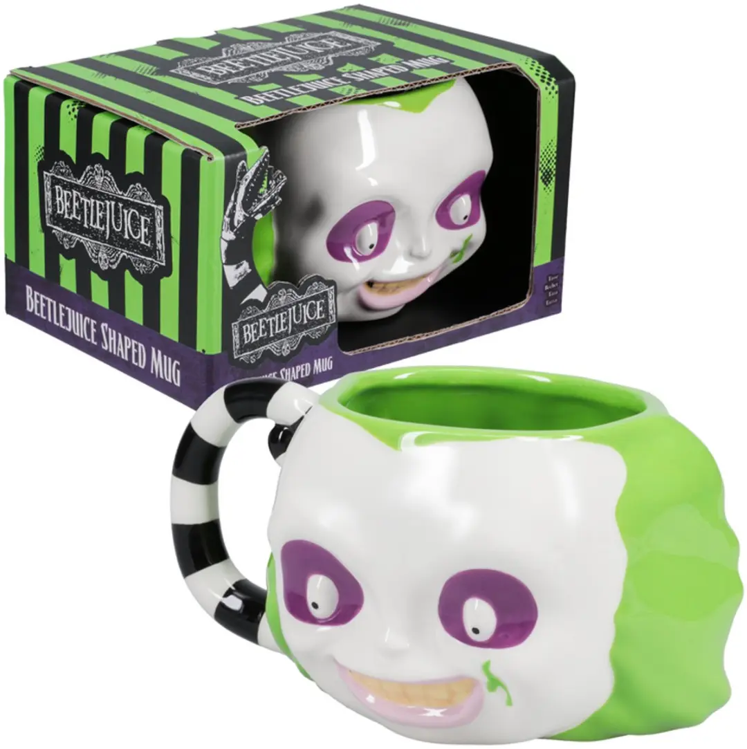 Paladone Beetlejuice 3D Mok - 650ml - Multicolor