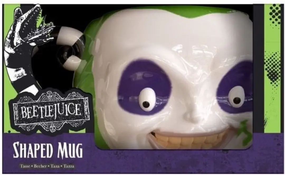 Paladone Beetlejuice 3D Mok - 650ml - Multicolor