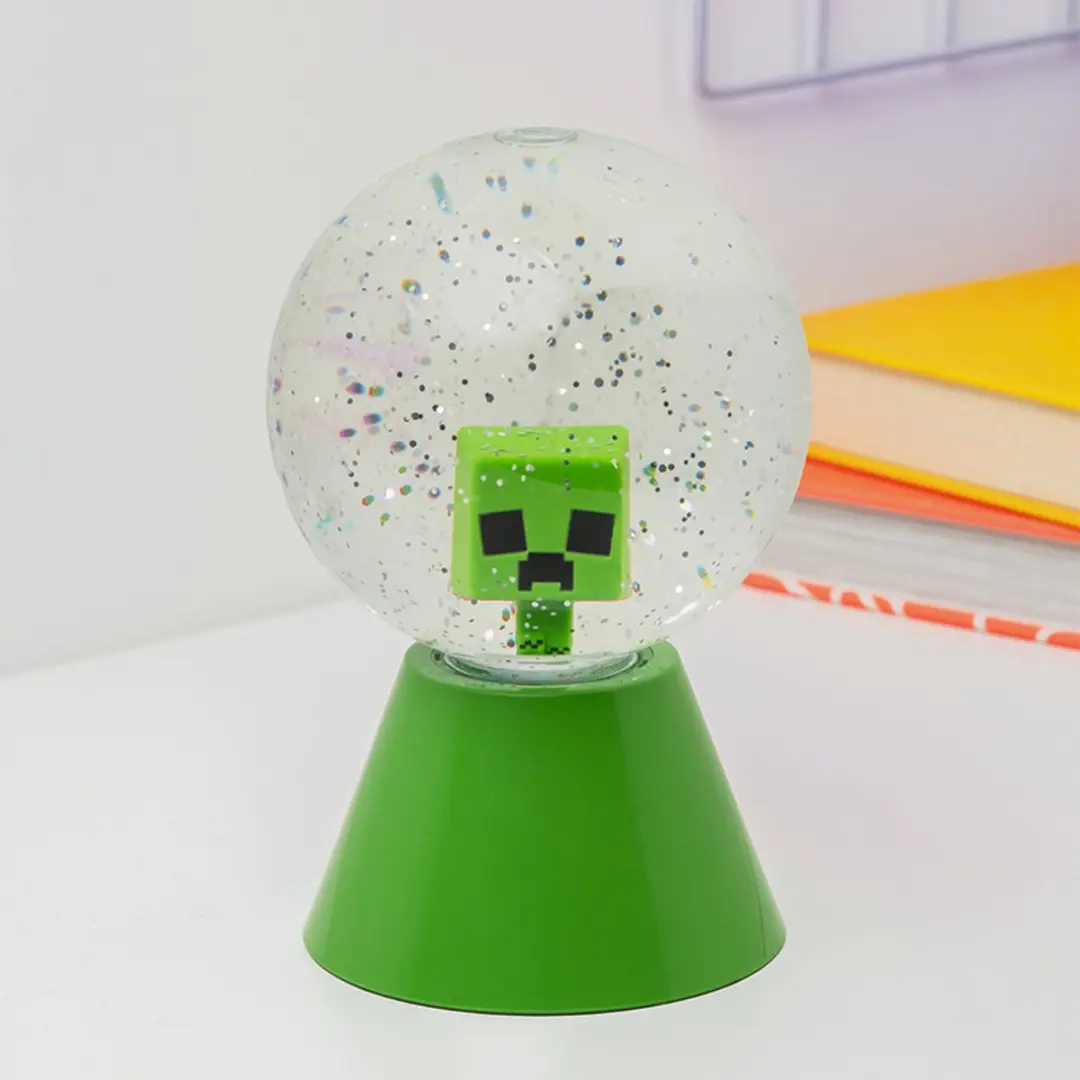 Paladone Minecraft LED Glitterbal - RGB - Multi