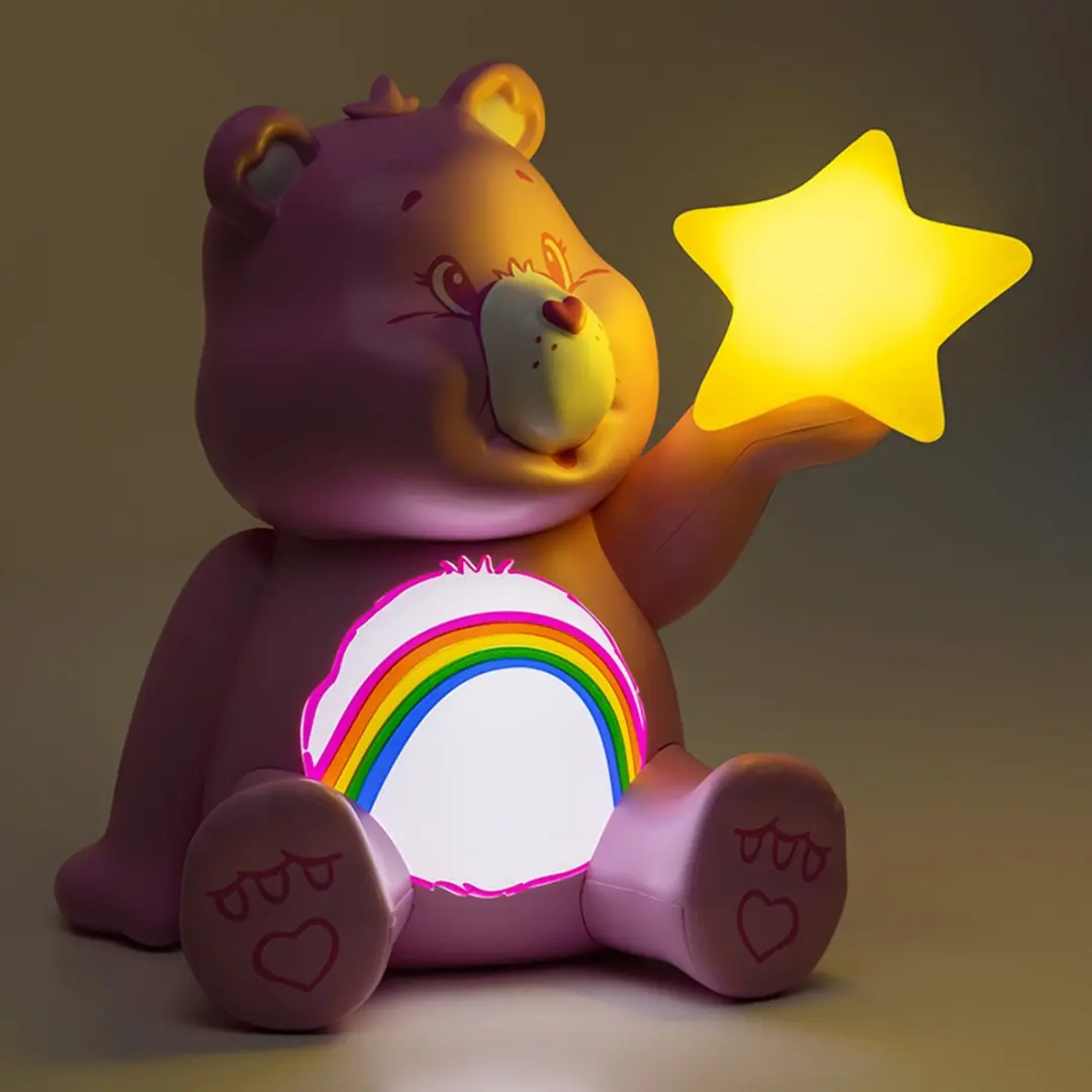 Paladone Care Bears Cheer Bear GloBuddies Nachtlamp 16cm - Roze