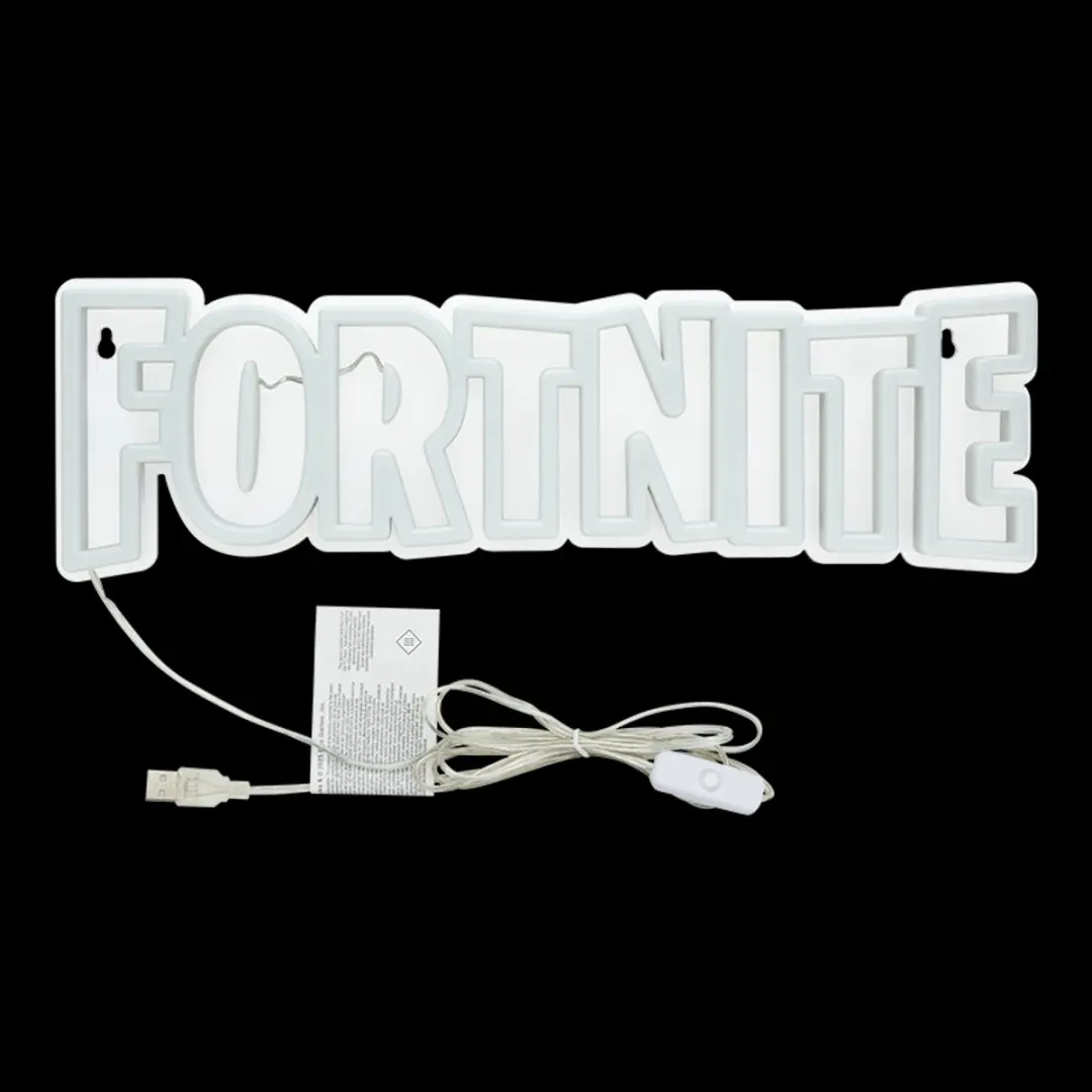 Paladone Fortnite Logo LED Neon Wandlamp - Blauw