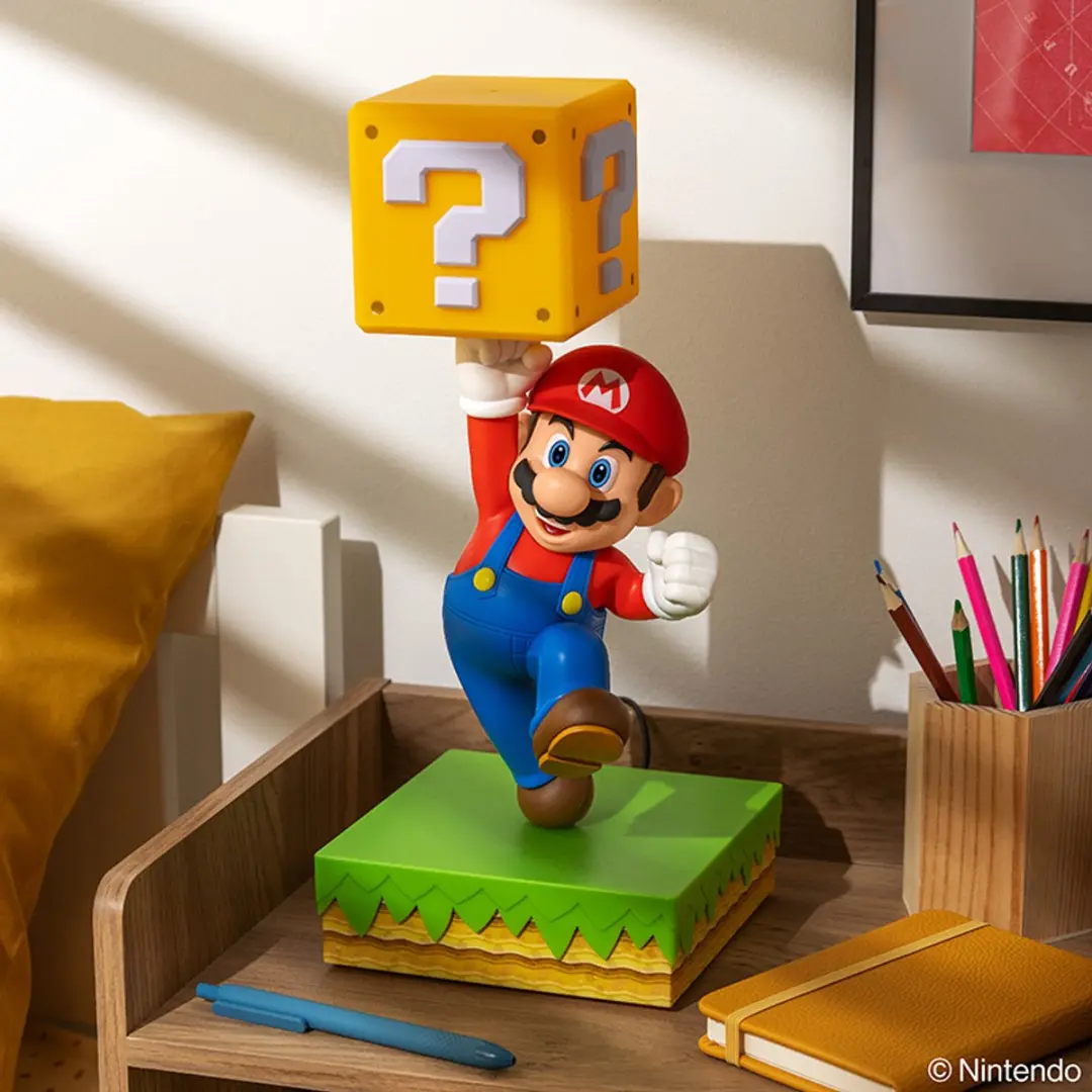 Paladone Super Mario Boo Nachtlamp 35cm - USB - 3 standen