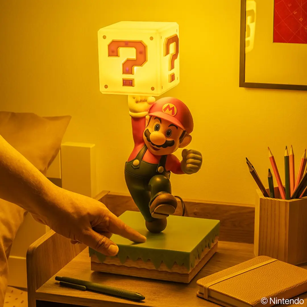 Paladone Super Mario Boo Nachtlamp 35cm - USB - 3 standen