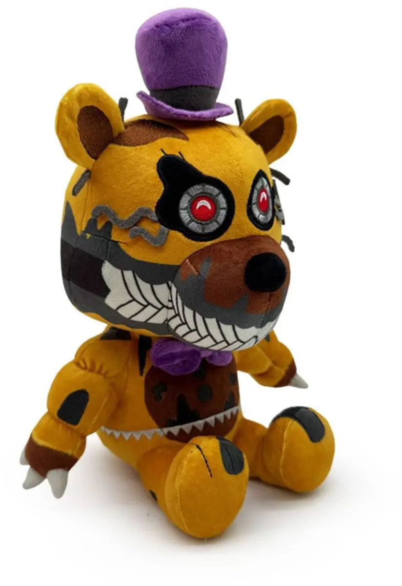 Youtooz Five Nights at Freddy's Nightmare Fredbear Plush - 23cm - Multicolor - afbeelding 3 van 4
