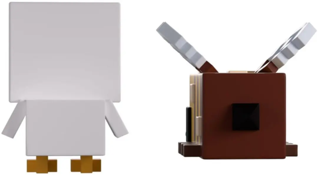 Youtooz Minecraft Bee & Chicken Monitor Buddiez - Multi - afbeelding 4 van 4