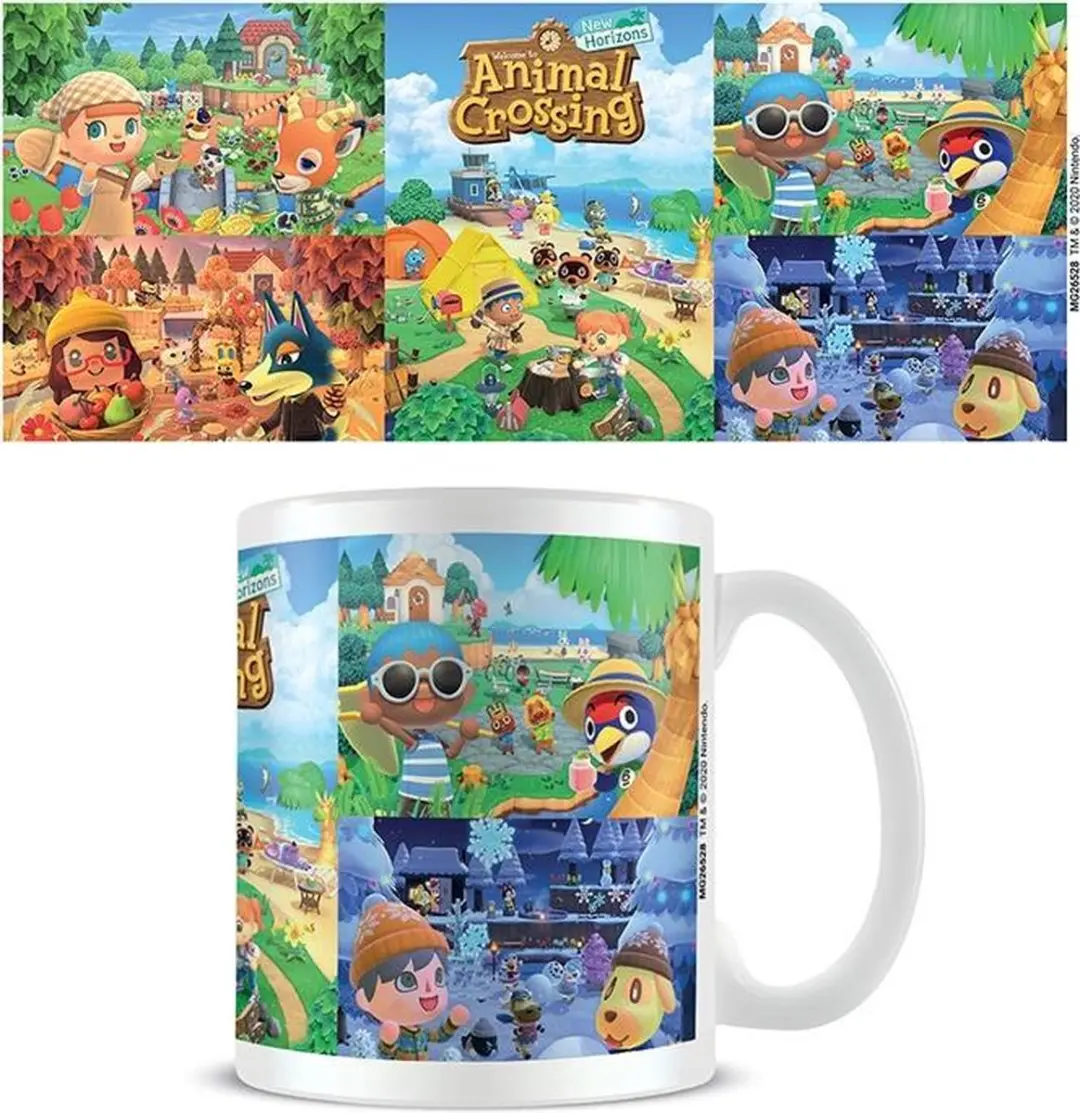 Nintendo Animal Crossing Seizoenen Mok 325ml