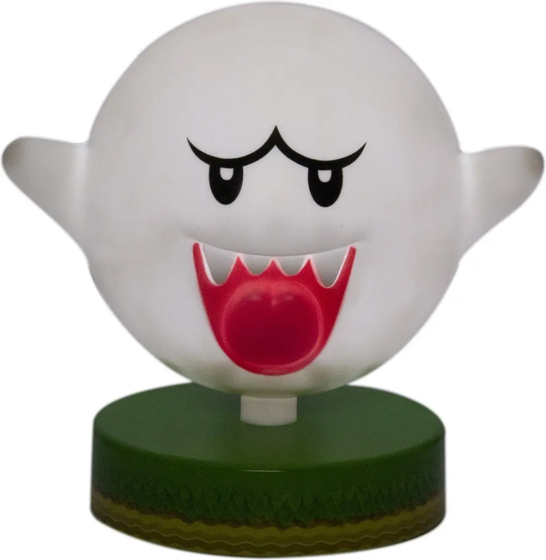 Paladone Super Mario Boo Icon Light 10cm LED Karakterlamp - Warm wit