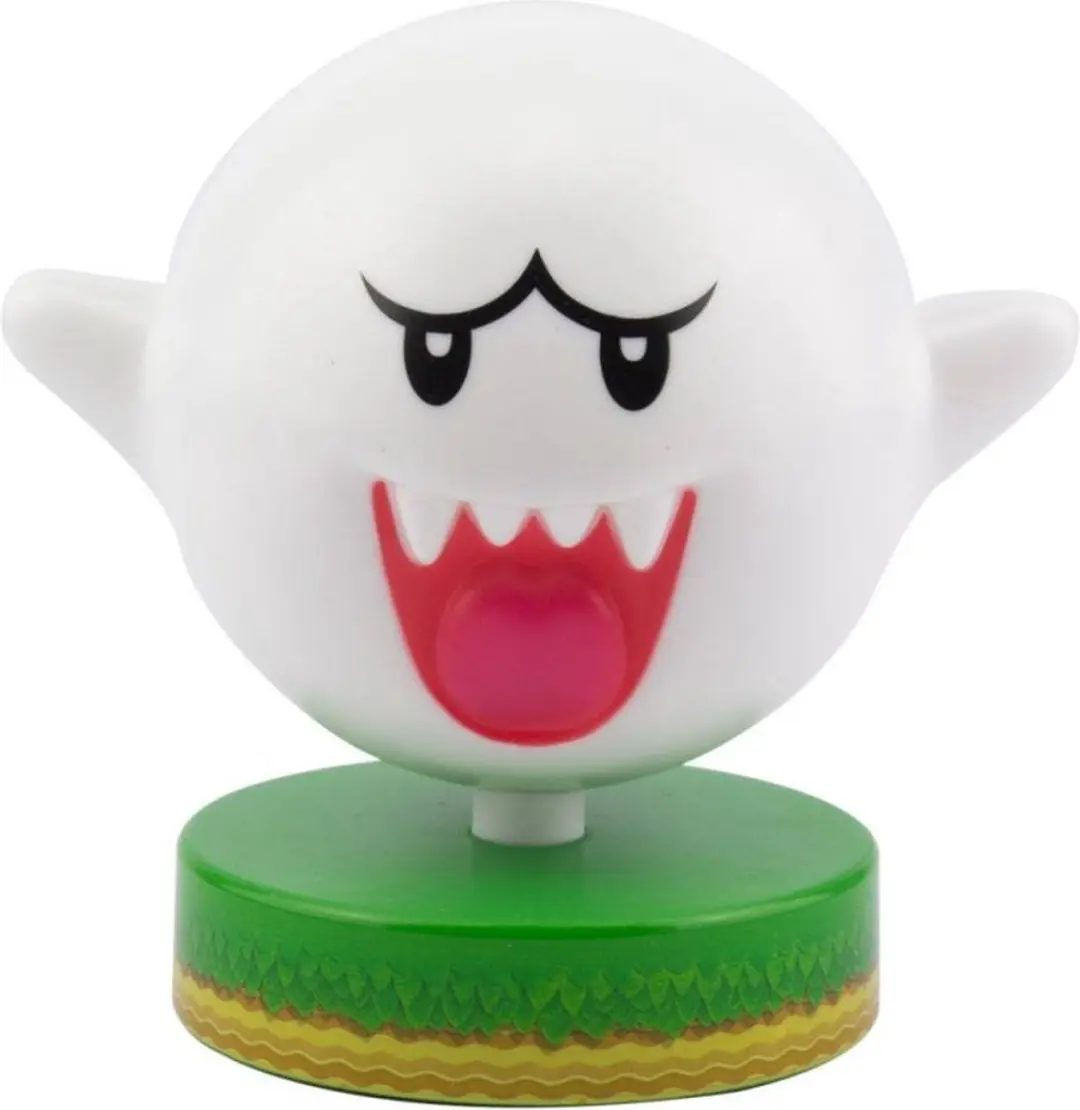 Paladone Super Mario Boo Icon Light 10cm LED Karakterlamp - Warm wit