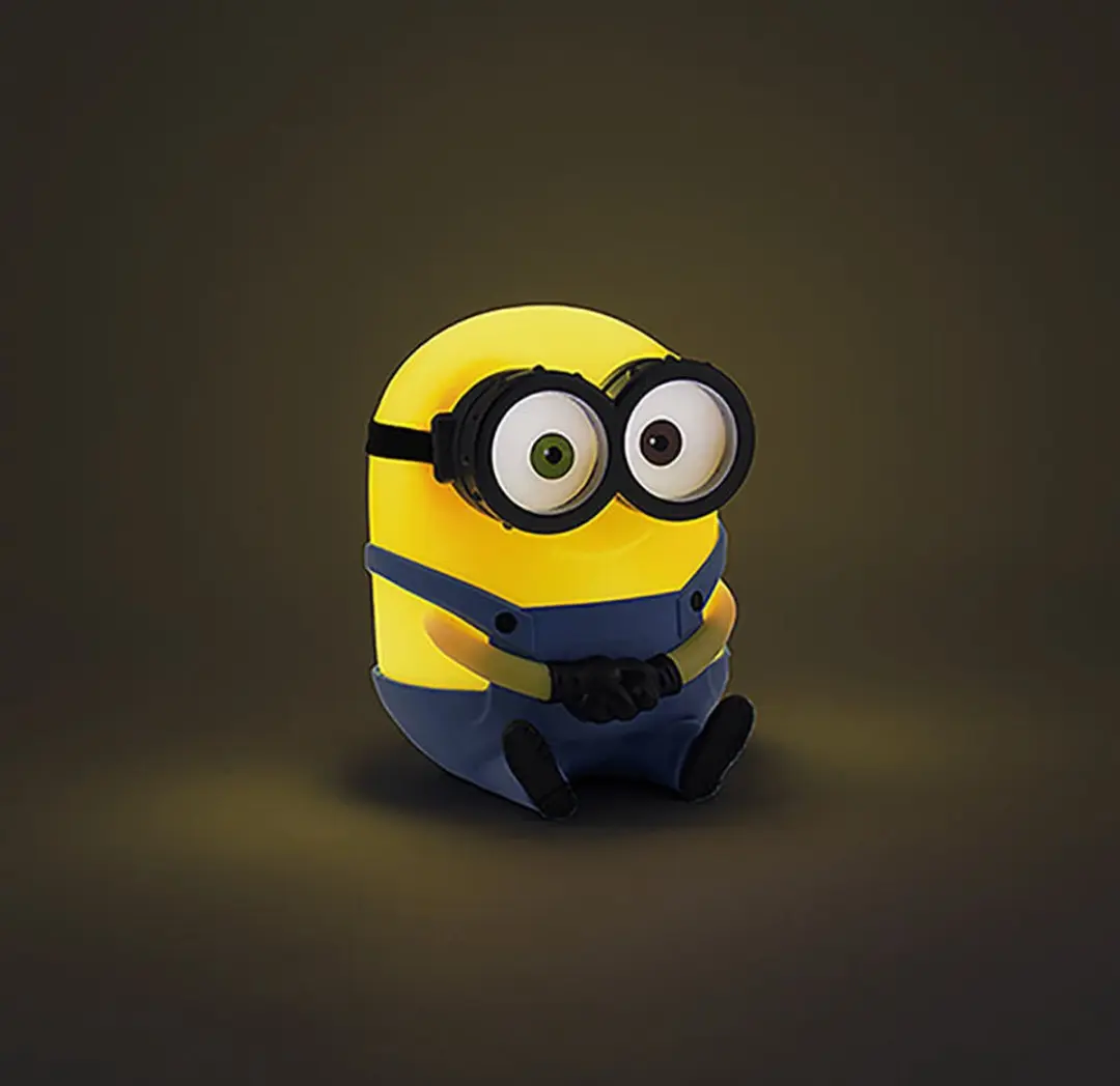 Paladone Minions Bob LED Nachtlamp 11cm - Geel