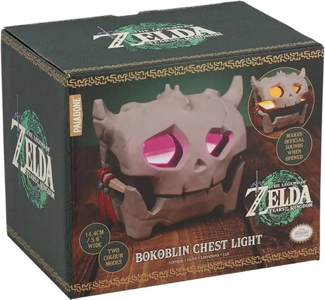 Paladone Legend of Zelda Bokoblin Chestlamp - Veelkleurig