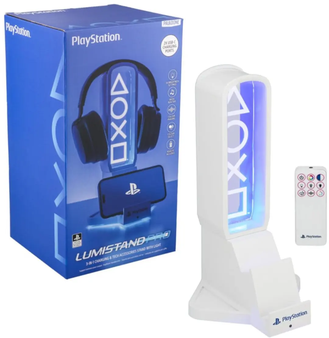 Paladone PlayStation 3-in-1 Koptelefoonstandaard RGB - Multi