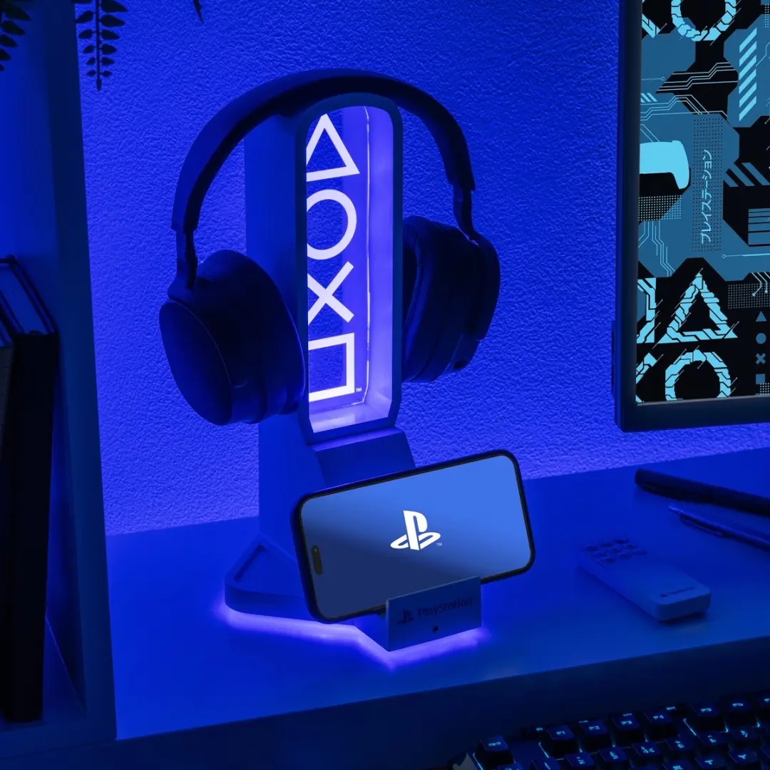 Paladone PlayStation 3-in-1 Koptelefoonstandaard RGB - Multi