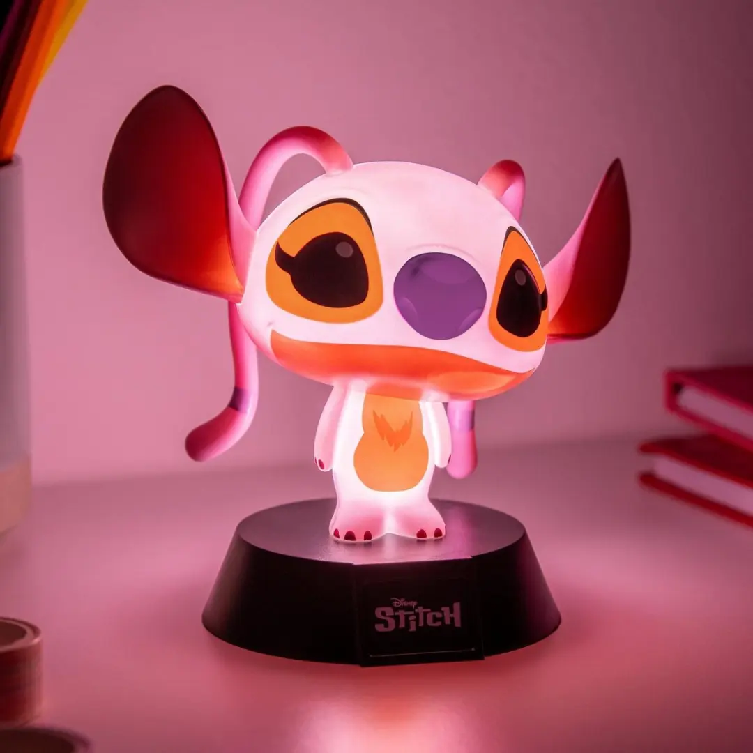 Disney Angel Mini Icon Light, Officieel Gelicentieerde Lilo & Stitch LED Lamp vo