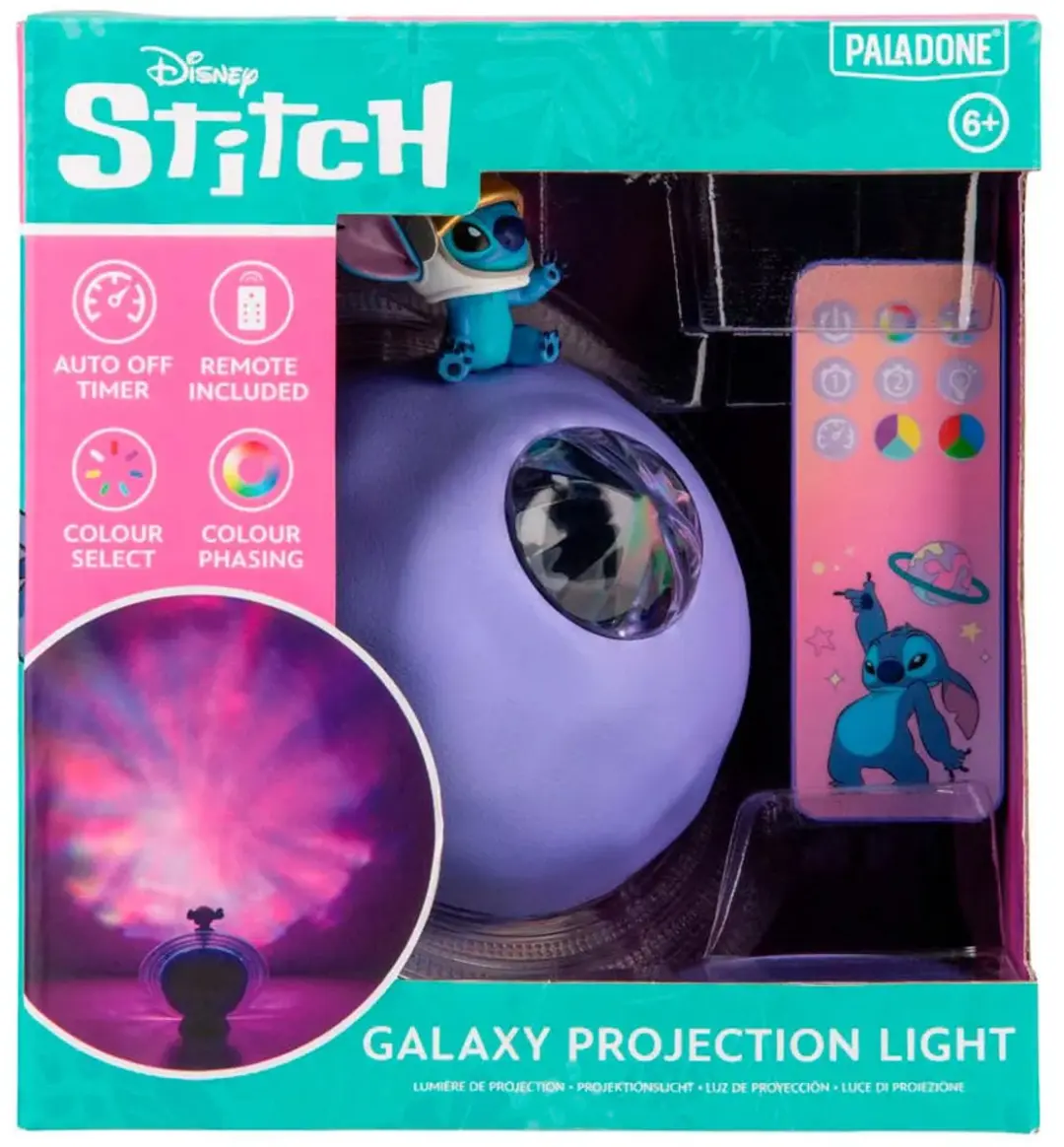 Paladone Lilo & Stitch Galaxy Projection Light - Meerkleurig