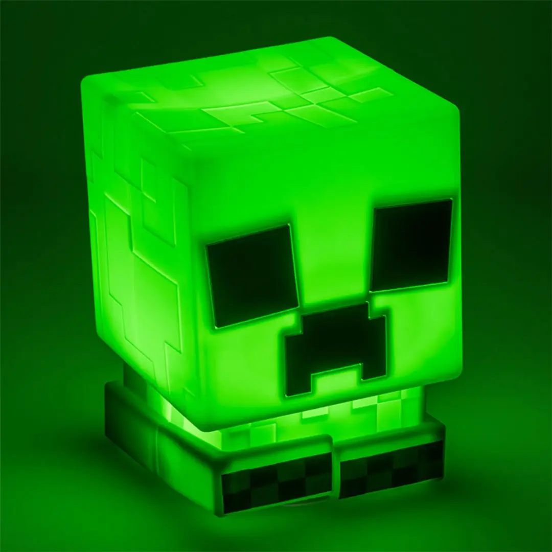 Paladone Minecraft Creeper SiliconeGlo Nachtlamp - Groen
